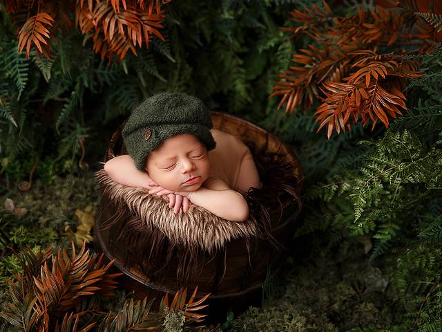 Newborn de Ensaio Danilo -  8 dias