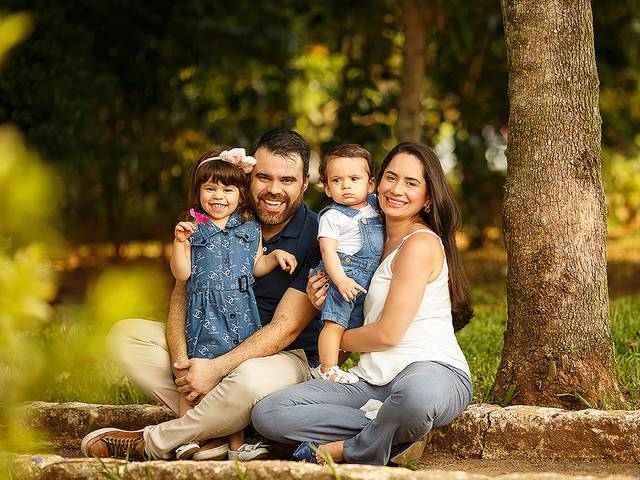 Infantil de Ensaio Familia Tuany, Diego, Isis e Greg
