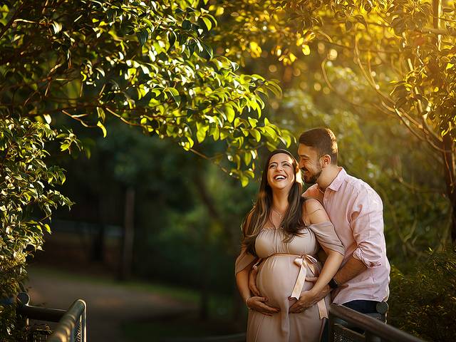 Gestantes de Ensaio Gestante Rafa e Leandro