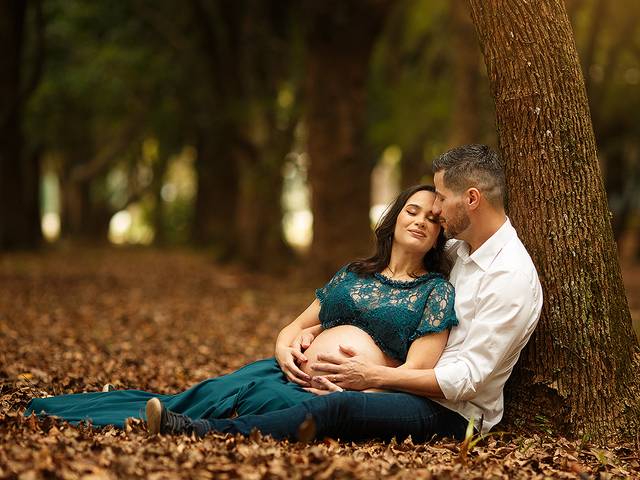 Gestantes de Camila e Rogério à espera do Leonardo