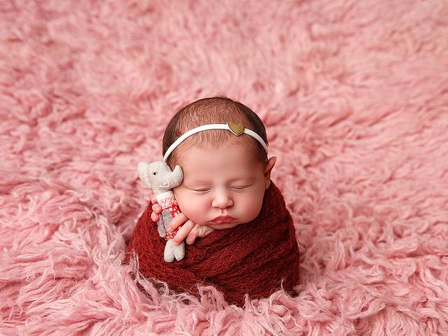 Newborn de Ensaio newborn Alice - 12 dias