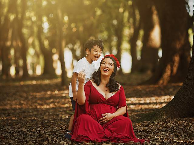 Gestantes de Ketrien, Felipe e Hektor à espera da Kayla