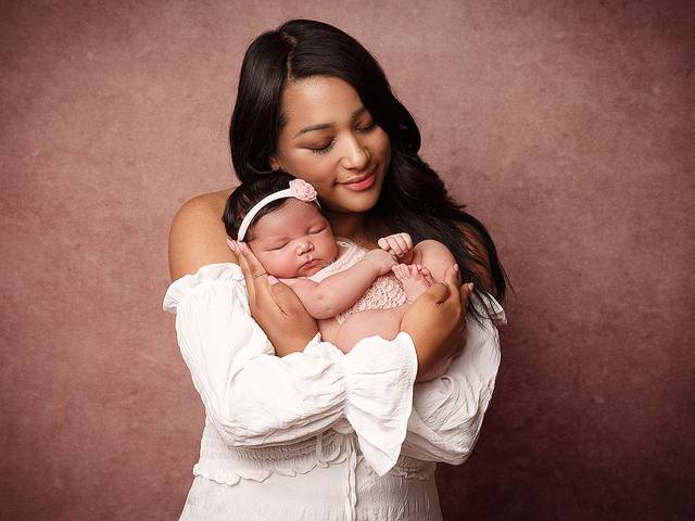 Newborn de Ensaio newborn da Cecília