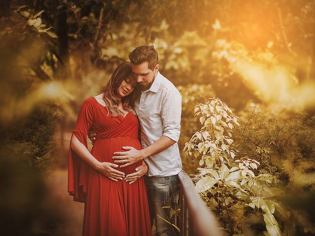 Gestantes de Clara e André à espera do Matheus