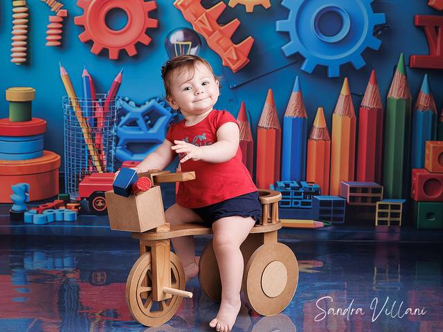 Infantil de Ensaios mês da Crianças