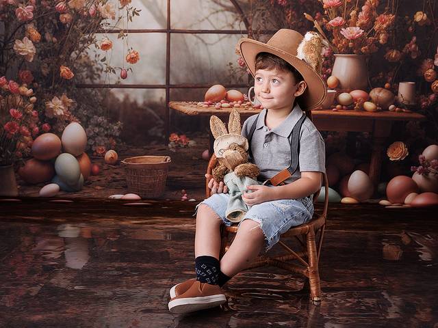 Infantil de Ensaio de Páscoa 2025