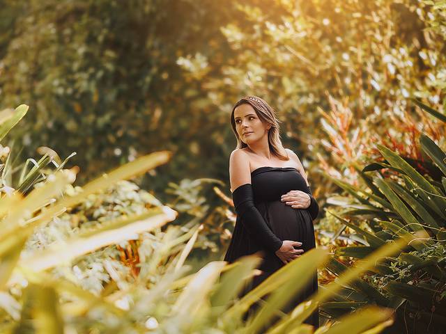 Gestantes de Jéssica, Claudio e Snoopy à espera da Maitê