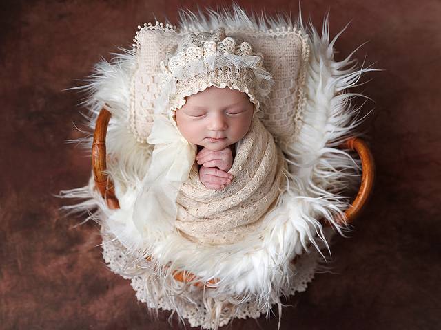 Newborn de Ensaio da Maya com 11 dias