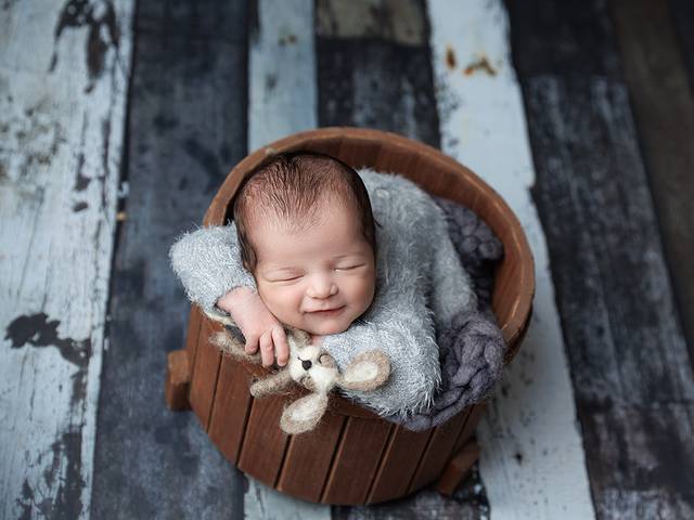 Newborn de Ensaio do Heitor com 12 dias