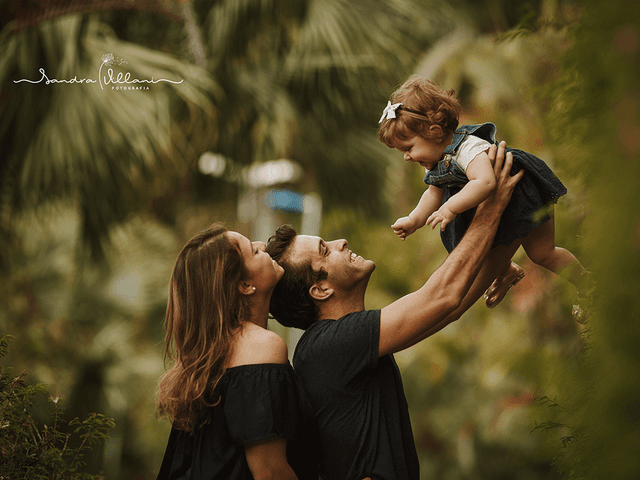 Infantil de Ensaio Família da Betina