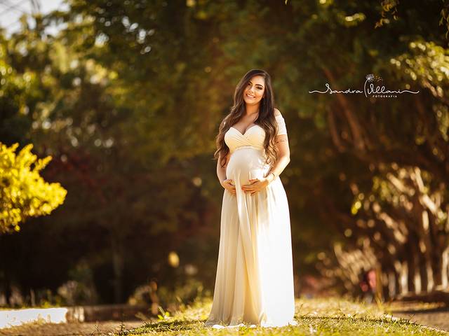 Figurinos de Figurinos para Ensaio Gestante com Sandra Villani