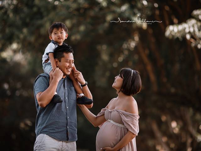 Gestantes de Ensaio Marta, William e Thomas - 32 semanas