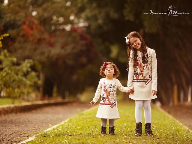 Infantil de Ensaio FamílIa: Jainara, Isabela, Valentina e  Edson