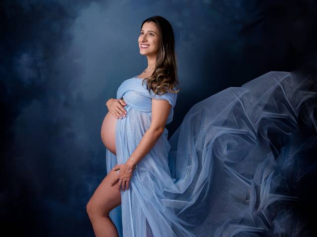 Gestante de Ensaio Glaucia Gestante