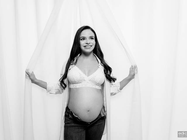Gestante de Ensaio Daiane 32 semanas