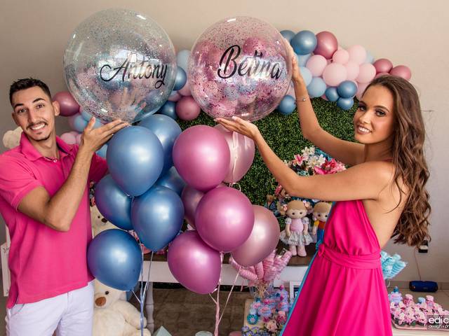 Gestante de Portfólio Chá de Bebê/Revelação