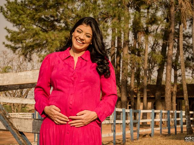 Gestante de Ensaio Gestante Nayara Guardia