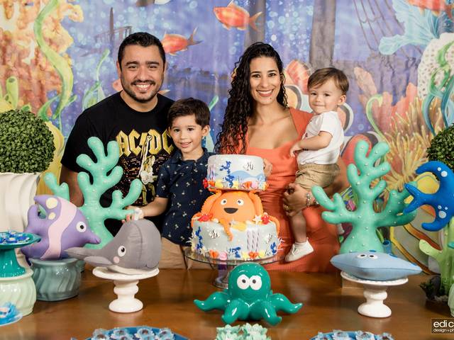 Aniversário de Aniversário Lucca 1 aninho