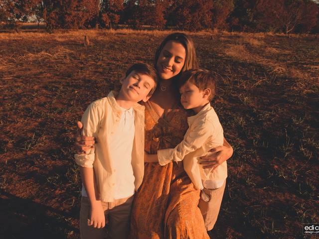 Família de Ensaio Amor de Mãe - Bruna Silveira