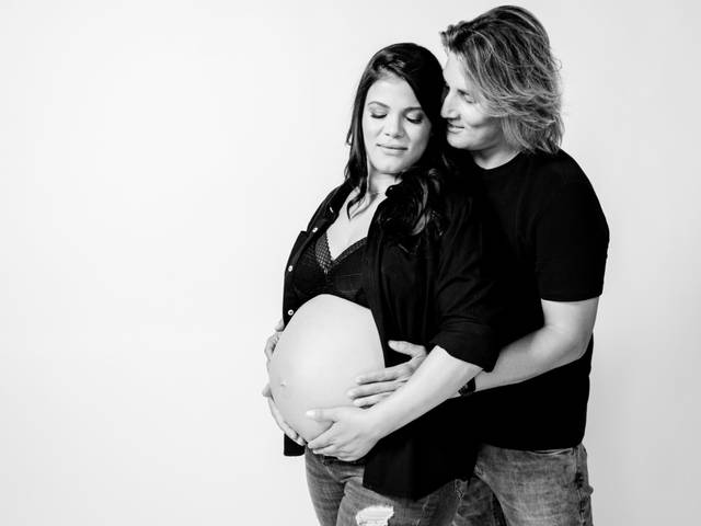 Gestante de Camila 34 semanas