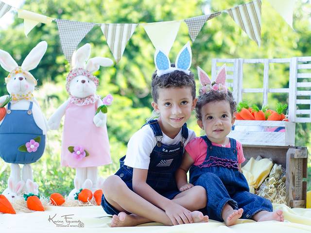 Ensaio de Páscoa de Ensaio de Páscoa 2017 | Luíza e Guilherme ♡