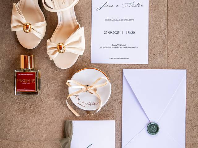 Casamento de June & Andre