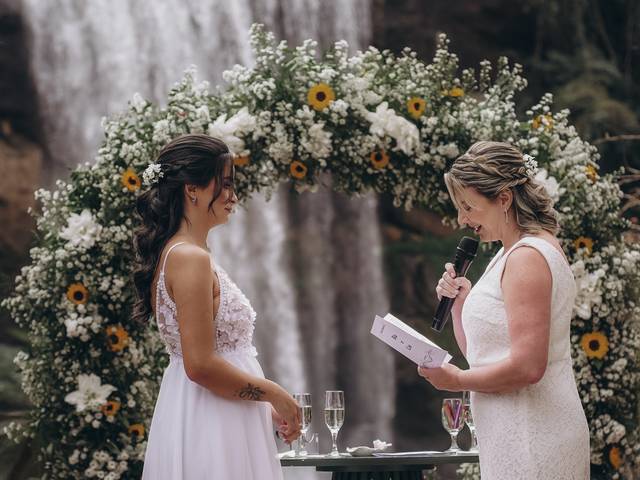 Mini Wedding de Beatriz e Lissandra