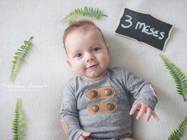 Acompanhamento de Bebês de Noah {3 meses}
