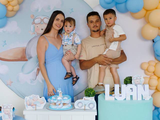 ANIVERSÁRIOS INFANTIS de ANIVERSÁRIO DO LUAN