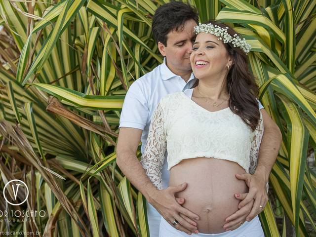 Ensaios de Casais de À espera de Mariana - Gestante Ana Paula