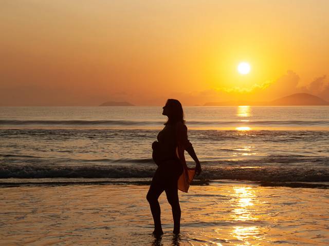 Ensaio Gestante de Monize