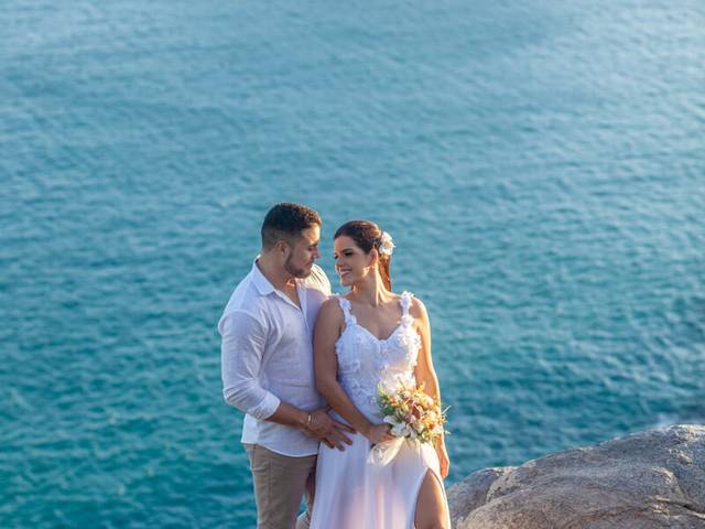 Ensaio Pré-Wedding de Ensaio fotográfico Casal Pré Wedding na praia - Lidiane e Fábio