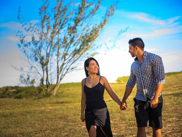 Ensaio Casal de Daniel e Letícia