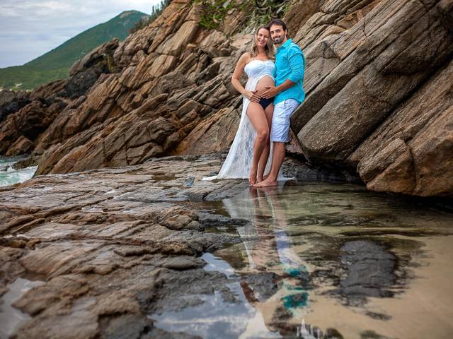 Ensaio Gestante de Graziane