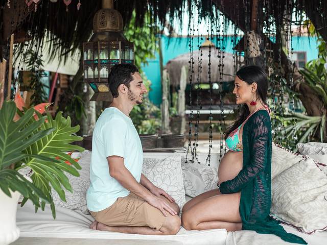 Ensaio Gestante de Tatiana