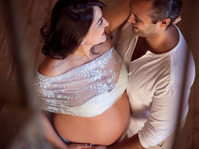 Gestante de Débora Reale