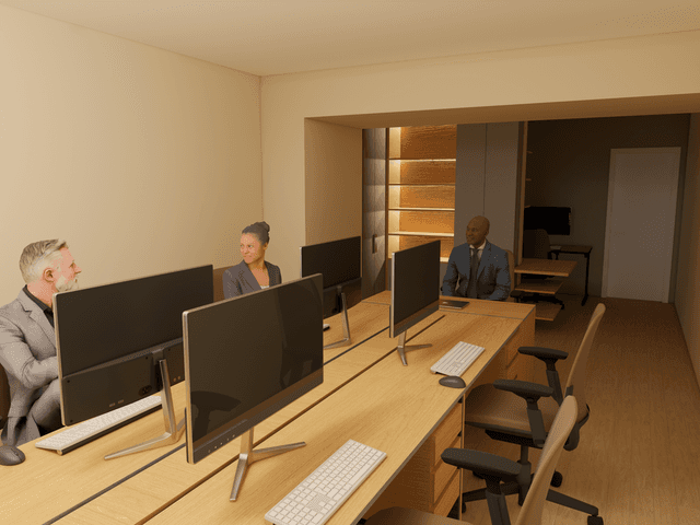 Interiores Corporativos de Interiores - Escritórios corporativos 
