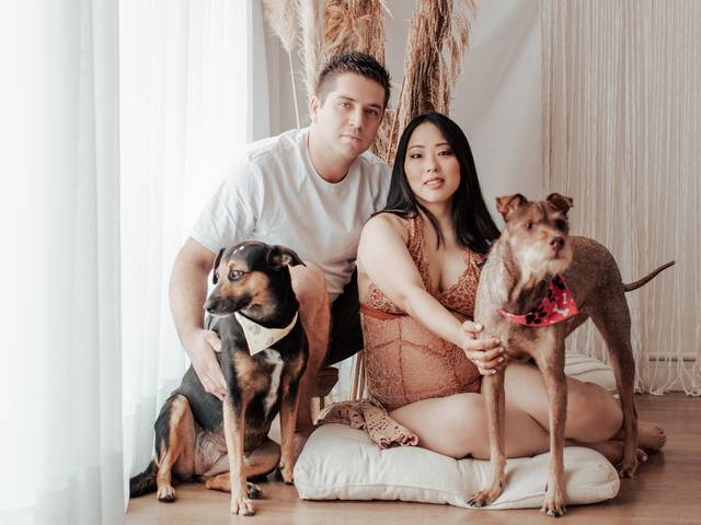 Gestante de Ensaio Gestante Luciana