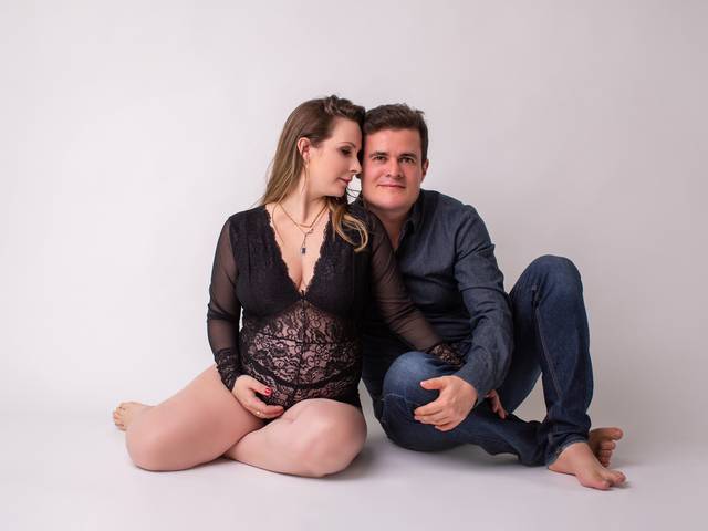 Gestante de Ensaio Gestante Juliana