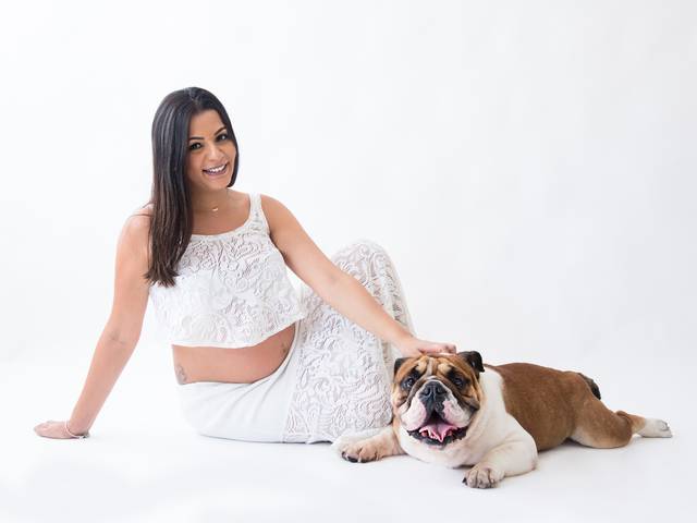 Gestante de Ensaio Gestante Vanessa