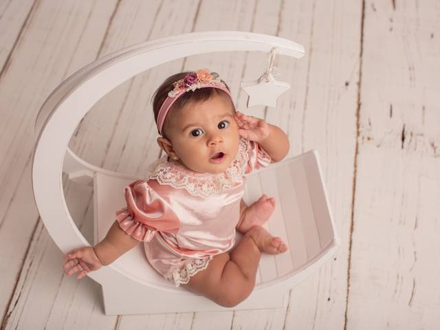 Bebê de Ensaio 6 meses Manuela