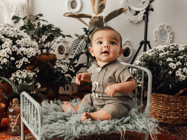 Bebê de Ensaio 6 meses Bernardo