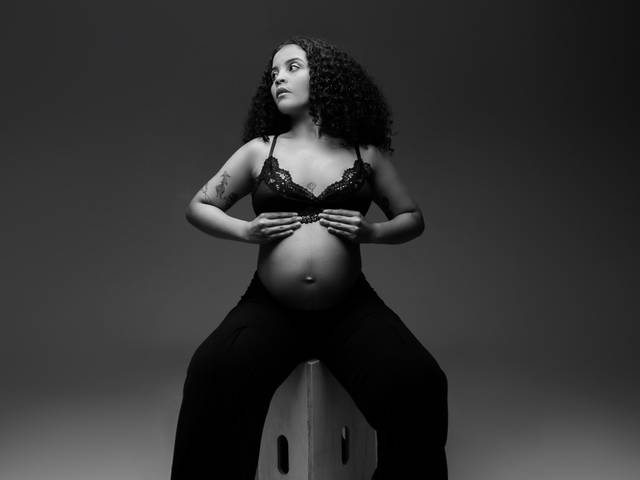 Gestante de Ensaio Gestante Ariele