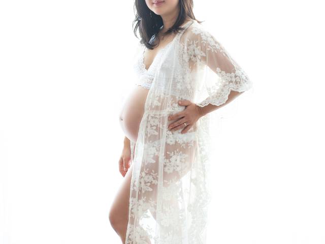 Gestante de Ensaio Gestante Patricia