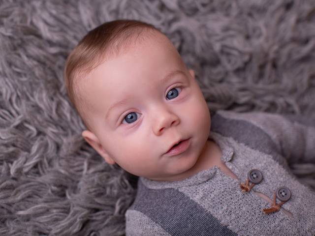 Bebê de Ensaio Bebê Bernardo - 6 meses