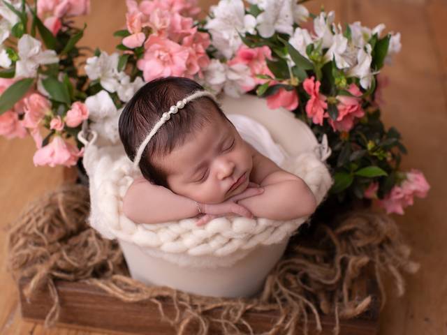 Newborn de Ensaio Newborn Maitê