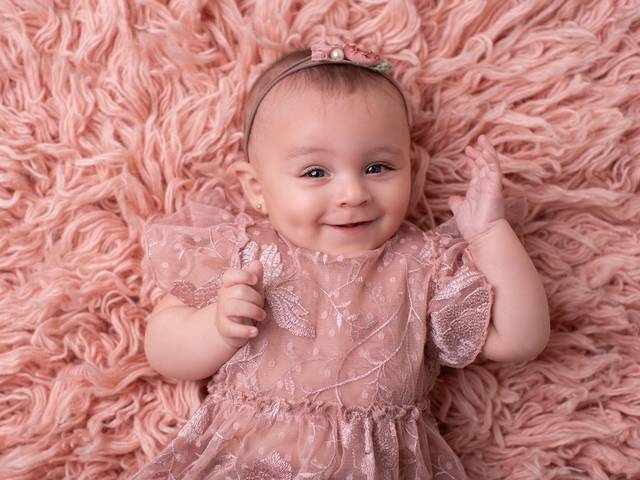 Bebê de Ensaio Bebê Laura - 6 meses