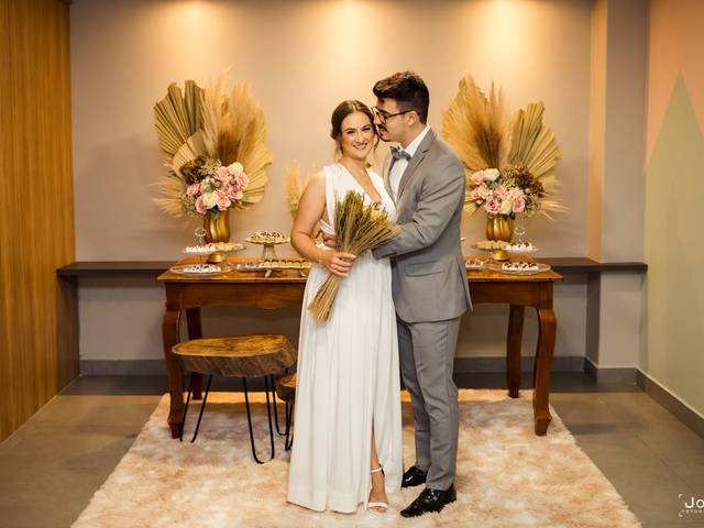 Dia do casamento de Thalita e Emmanuel