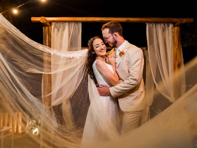 Dia do casamento de Joana e Douglas