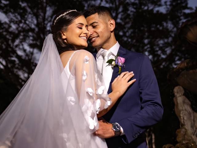 Dia do casamento de Sara e Luiz